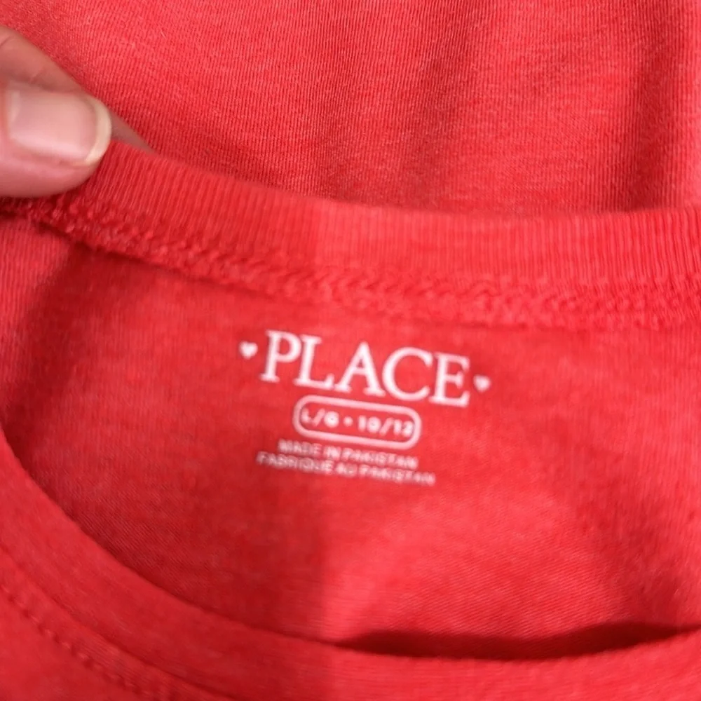 Children’s Place Peace Sign Orange Short Sleeve Tee